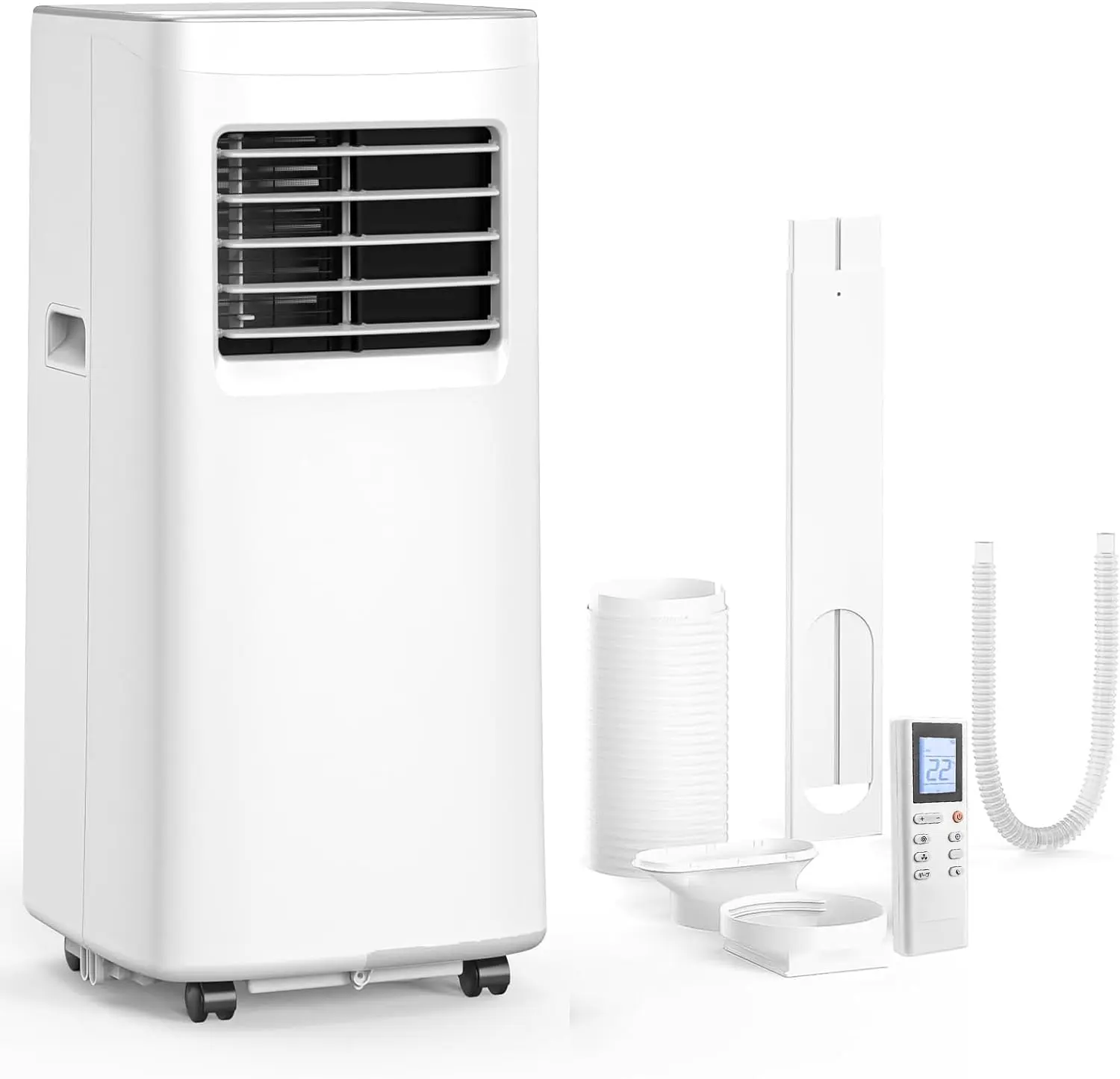 Aer condiționat portabil cu kit de montaj pentru fereastră — imaginea 2